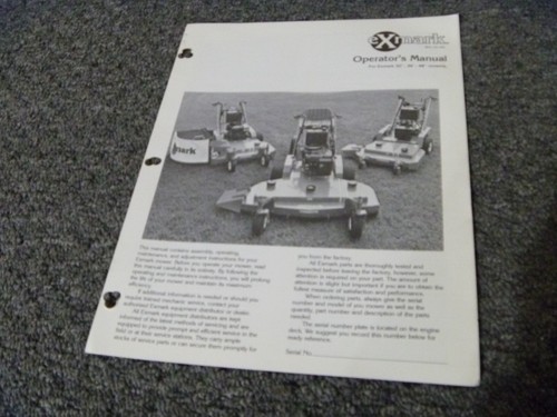 Exmark 48 mower - 36",